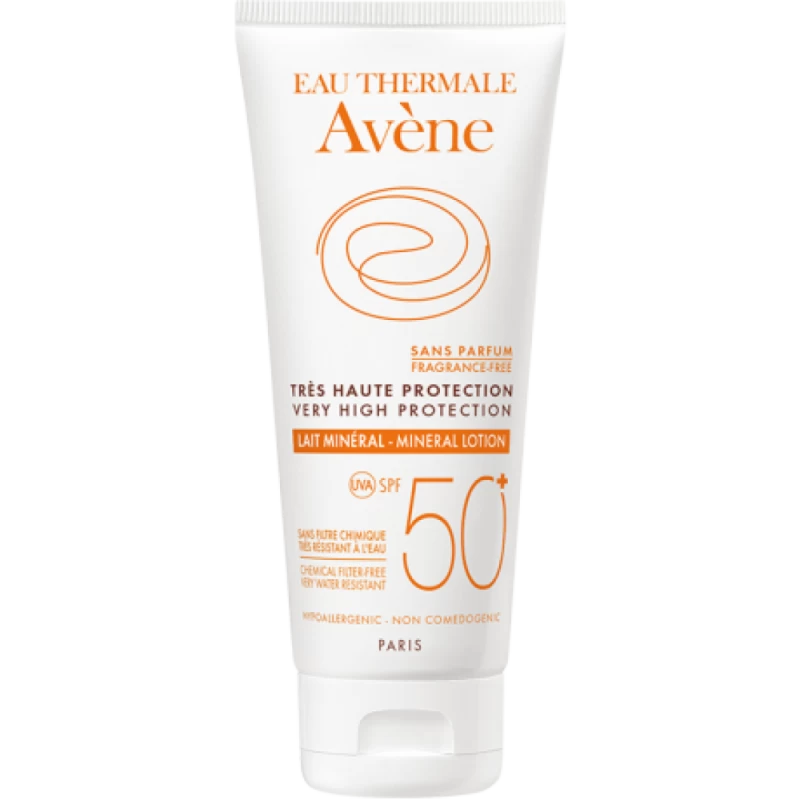 Avène Eau Thermale Avene Solare Latte Schermo Minerale Spf 50+ 100 Ml