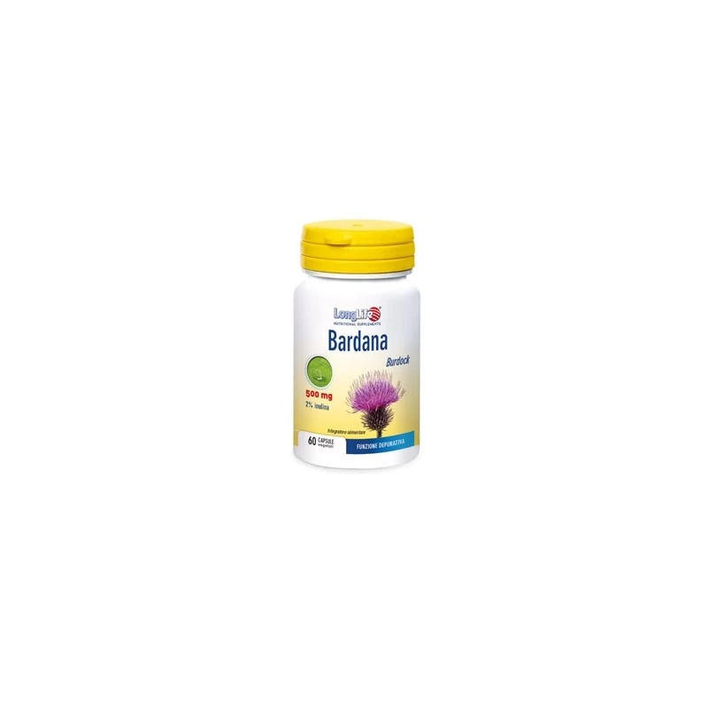 Longlife Bardana Integratore Drenante - 60 Capsule Vegetali